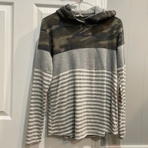 Women’s Small Striped Hoodie